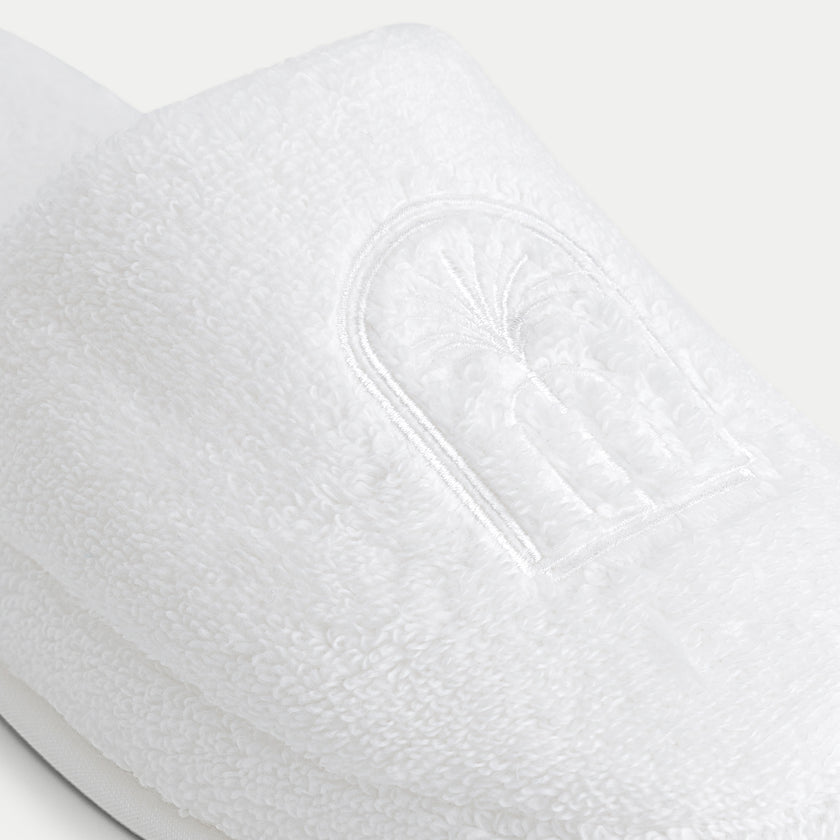 Luxe badslipper | Wit