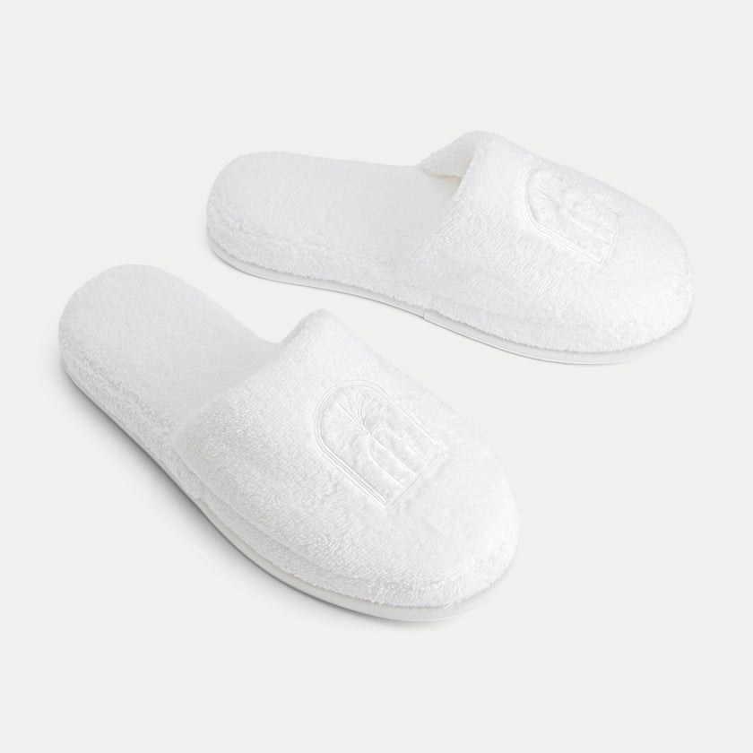 Luxe badslipper | Wit