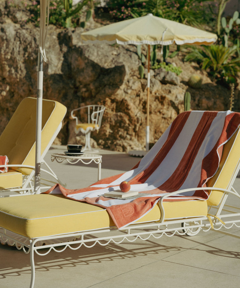 Hotel Strandlaken Faded Coral 100x180 cm