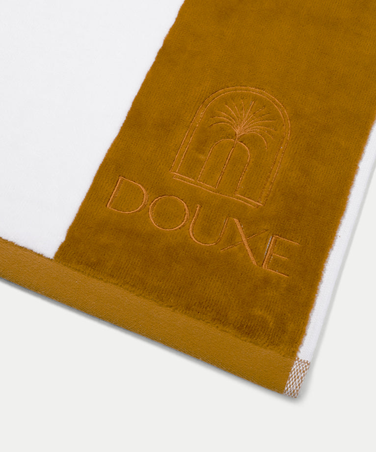 Hotel Strandlaken Mustard 100x180 cm