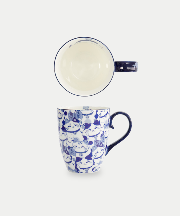 Tokyo Design Studio Mok – Kawaii Blue Maneko