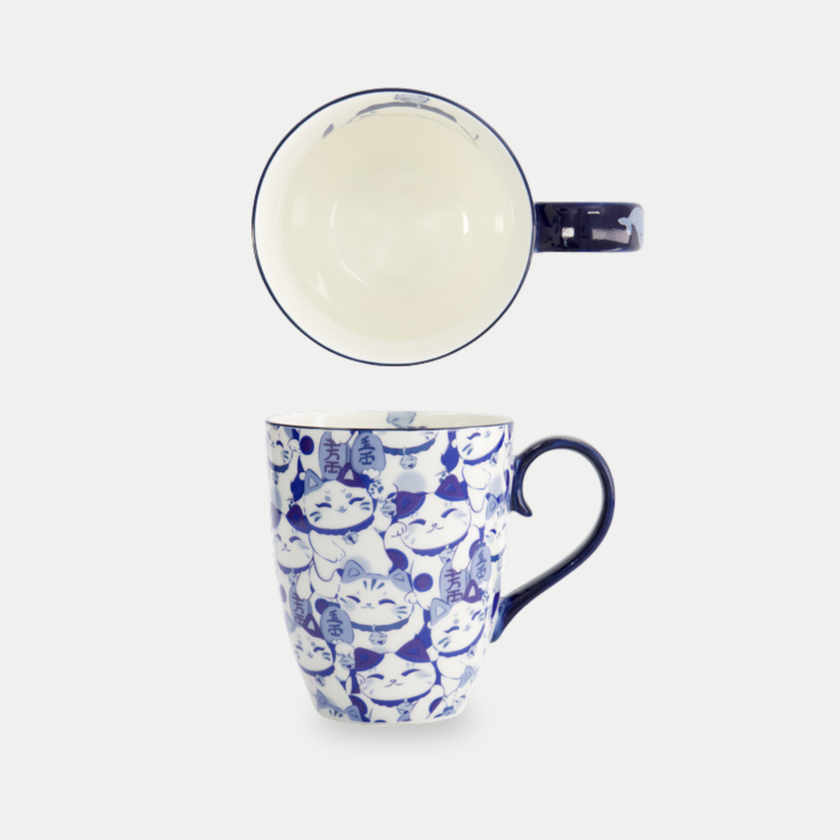 Tokyo Design Studio Mok – Kawaii Blue Maneko