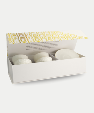 Tokyo Design Studio Kop-en-Schotelset – Nippon White Gold Rim Tokyo Design Studio Kop-en-Schotelset – Nippon White Gold Rim