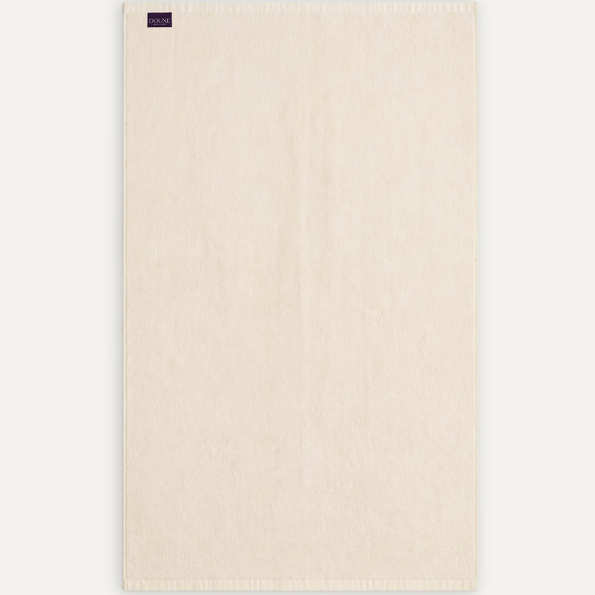 Handdoek zero-twist katoen 100x180 cm | Cream