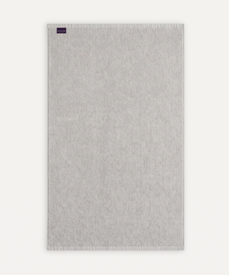 Handdoek zero-twist katoen 100x180 cm | Zilvergrijs Handdoek zero-twist katoen 100x180 cm | Zilvergrijs