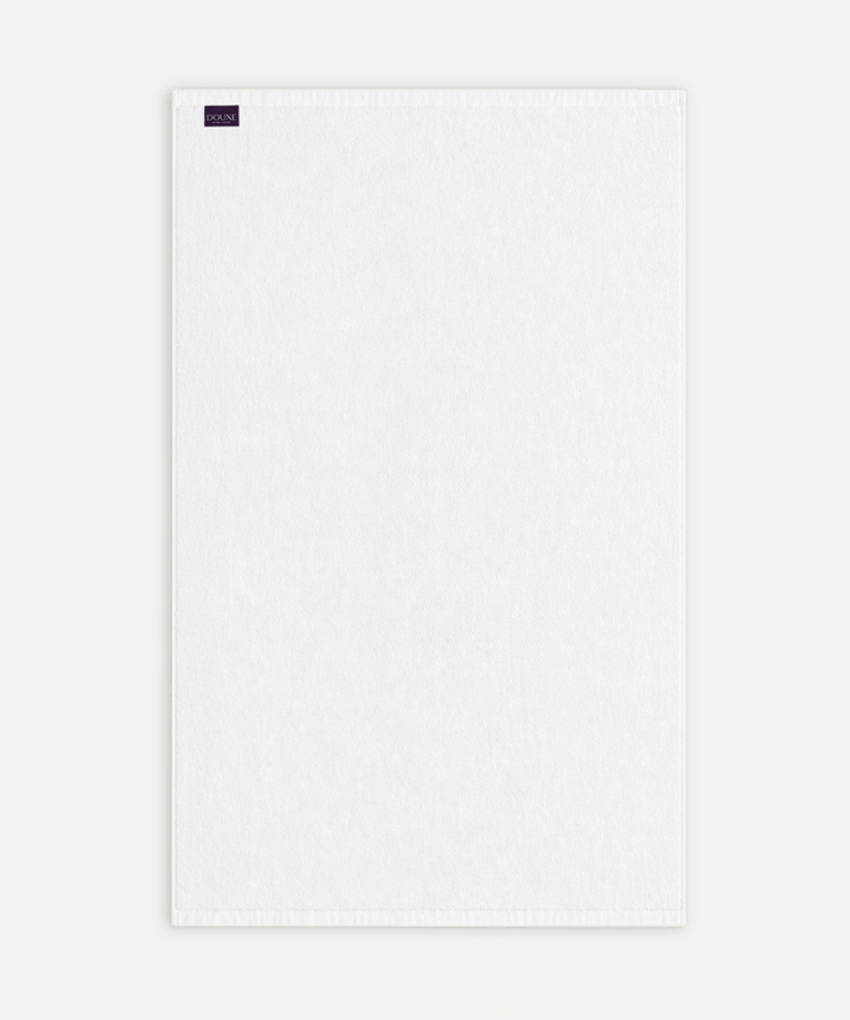 Handdoek zero-twist katoen 100x180 cm | Wit
