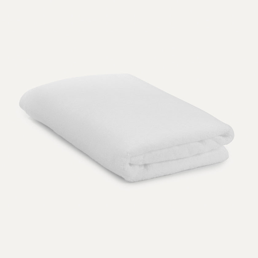 Handdoek zero-twist katoen 70x140 cm | Wit