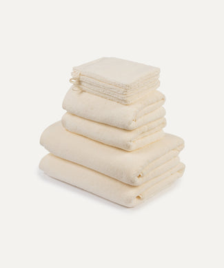Handdoekset Deluxe (8 st.) | Cream Handdoekset Deluxe (8 st.) | Cream