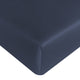 Hoeslaken Egyptisch katoen Satijn 400TC | Harbour Blue