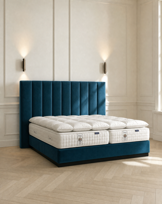 Otello Hotelbed met Souplesse Matrassen & Prestige Featherbed | 200x200 cm | Outlet Otello Hotelbed met Souplesse Matrassen & Prestige Featherbed | 200x200 cm | Outlet