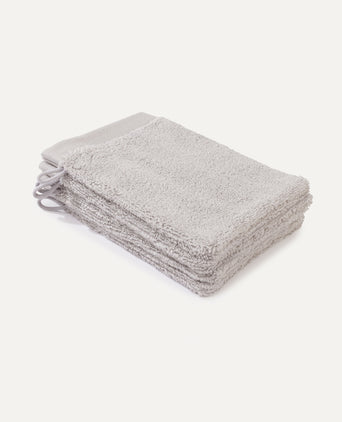 Washandje Zilvergrijs 16x21 cm | 4 stuks Washandje Zilvergrijs 16x21 cm | 4 stuks