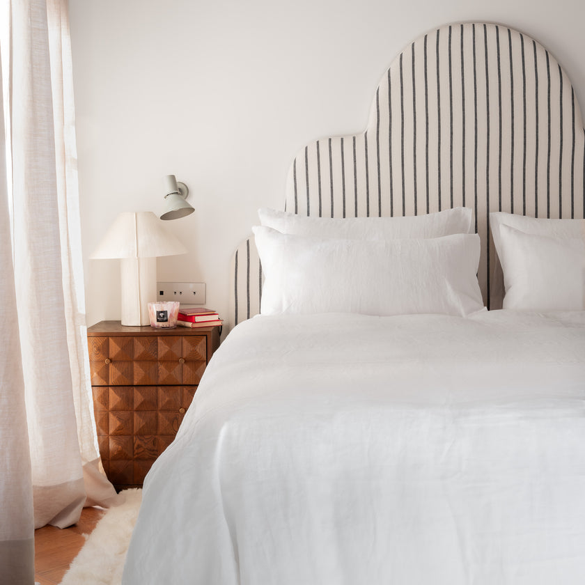 Dekbedovertrek 100% Gewassen Linnen | Wit | Outlet