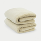 Handdoek zero-twist katoen 50x100 cm (2 st.) | Pebble Beach