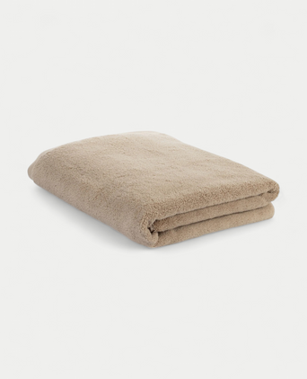 Handdoek zero-twist katoen 100x150 cm | Latte Handdoek zero-twist katoen 100x150 cm | Latte