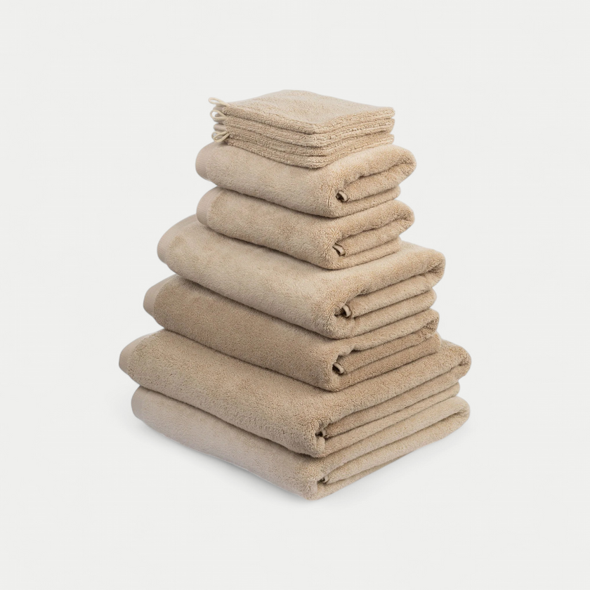 Handdoekset Spa Compleet (10 st.) | Latte