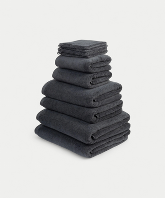 Handdoekset Spa Compleet (10 st.) | Antraciet Handdoekset Spa Compleet (10 st.) | Antraciet