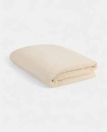 Handdoek zero-twist katoen 100x150 cm | Cream Handdoek zero-twist katoen 100x150 cm | Cream