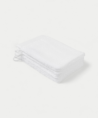 Waschhandschuh Weiß 16x21 cm | 4 Stück Waschhandschuh Weiß 16x21 cm | 4 Stück
