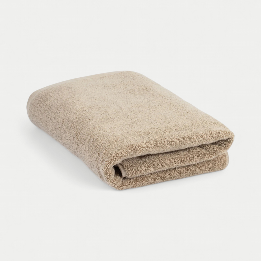 Handdoek zero-twist katoen 70x140 cm | Latte