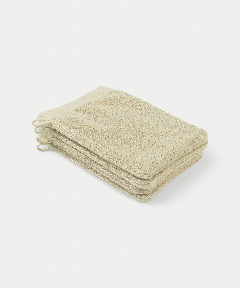 Waschhandschuh Pebble Beach 16x21 cm | 4 Stück