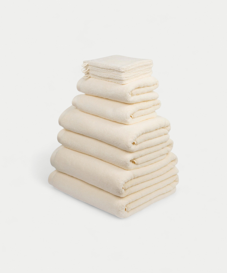 Handdoekset Spa Compleet (10 st.) | Cream