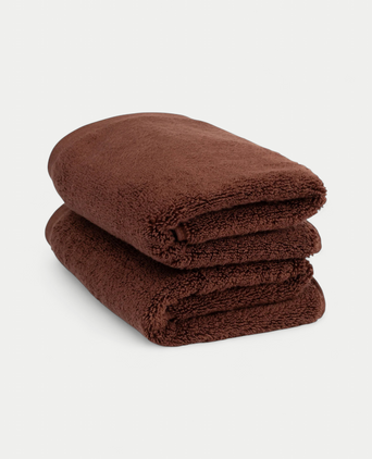 Gastendoekje zero-twist katoen 40x60 cm (2 st.) | Chestnut Gastendoekje zero-twist katoen 40x60 cm (2 st.) | Chestnut