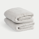 Handdoek zero-twist katoen 50x100 cm (2 st.) | Zilvergrijs