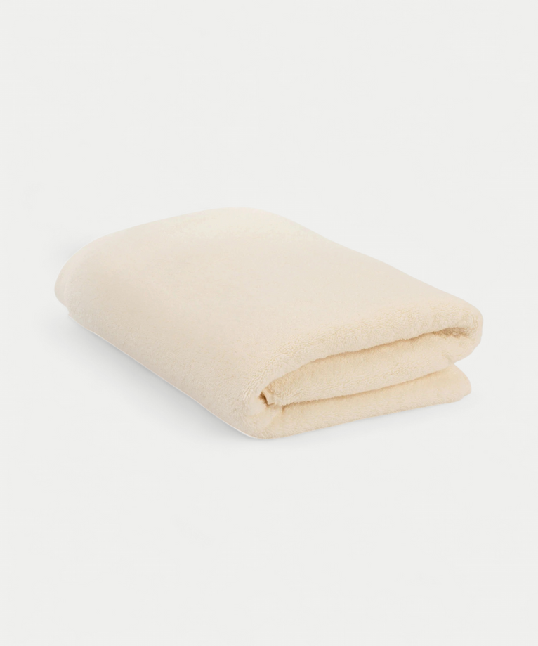 Handdoek zero-twist katoen 70x140 cm | Cream