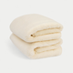 Gästehandtuch Zero-Twist-Baumwolle 40x60 cm (2 Stk.) | Cream