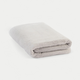 Handdoek zero-twist katoen 70x140 cm | Zilvergrijs