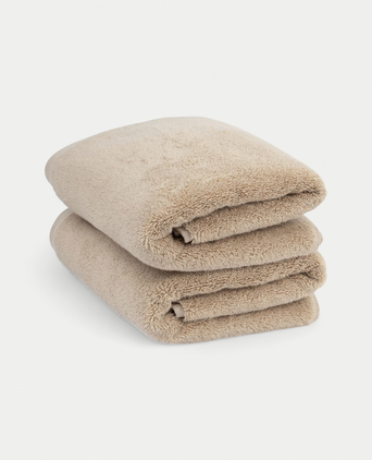 Handdoek zero-twist katoen 50x100 cm (2 st.) | Latte Handdoek zero-twist katoen 50x100 cm (2 st.) | Latte