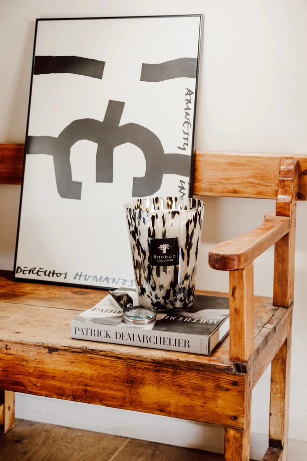 Geurkaars Black Pearls Baobab