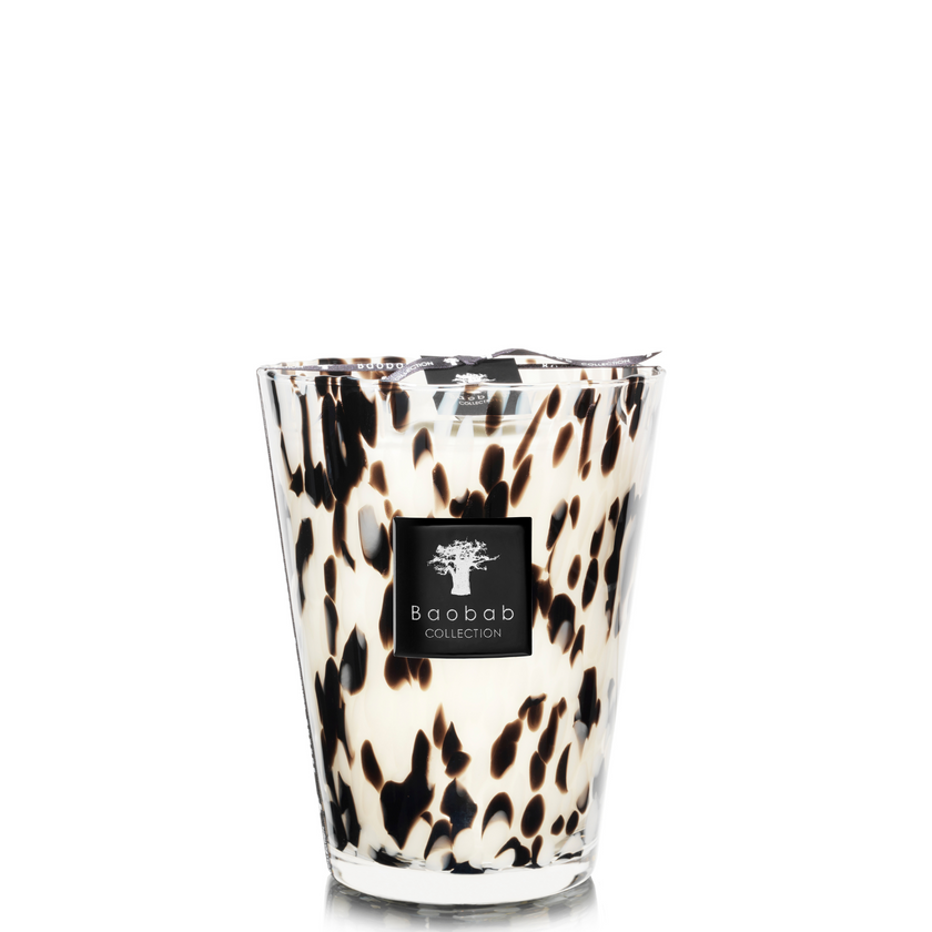 Geurkaars Black Pearls Baobab