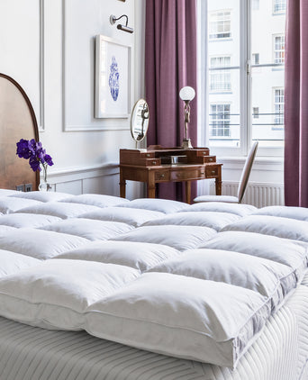 Featherbed Hotel topper | Slapen als in een hotel