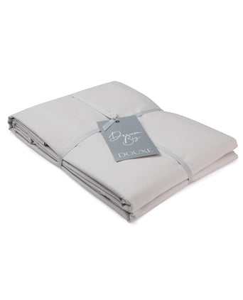 Dekbedovertrek Egyptisch katoen Percal 400TC | Greige Dekbedovertrekset Egyptisch Katoen | DOUXE Percal | Greige