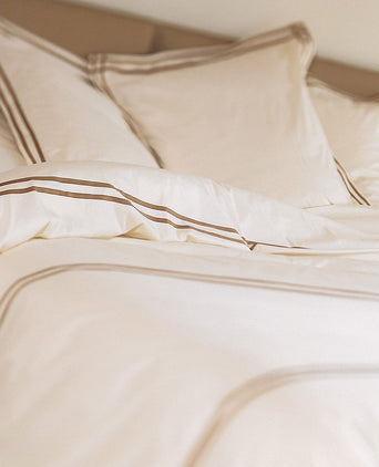 Dekbedovertrekset Corvus 1018, Percal 400TC Egyptisch Katoen - Mirabel Slabbinck Mirabel Slabbinck Dekbedovertrek | Corvus | Egyptisch katoen