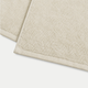 Gastendoekje zero-twist katoen 30x30 cm (4 st.) | Pebble Beach