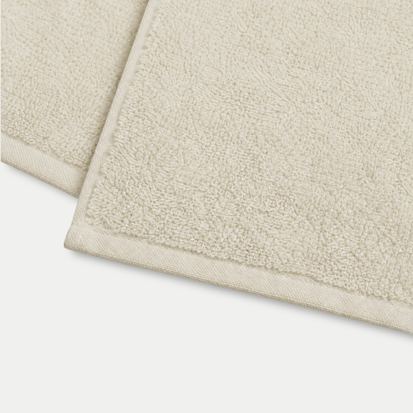Gastendoekje zero-twist katoen 30x30 cm (4 st.) | Pebble Beach