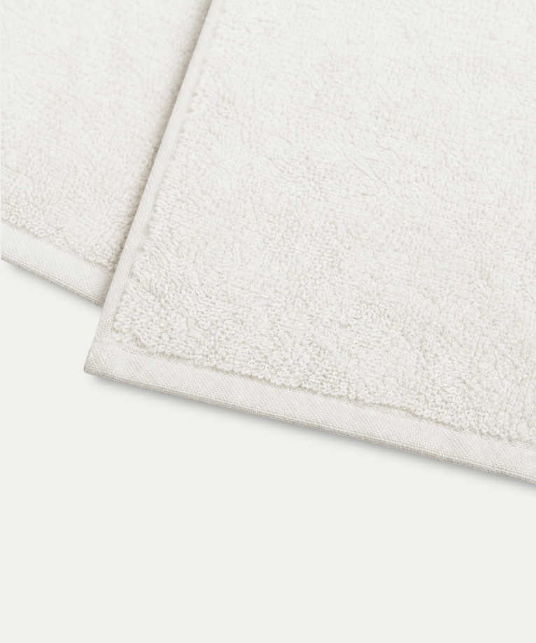 Gastendoekje zero-twist katoen 30x30 cm (4 st.) | Cream