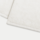 Gastendoekje zero-twist katoen 30x30 cm (4 st.) | Cream