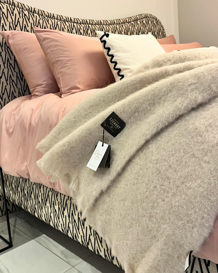 Mantas Ezcaray Plaid 260x240 cm Beige