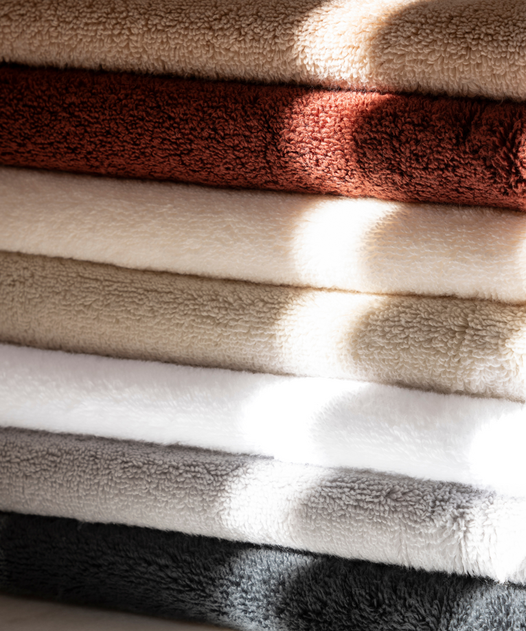 Handdoek zero-twist katoen 70x140 cm | Antraciet