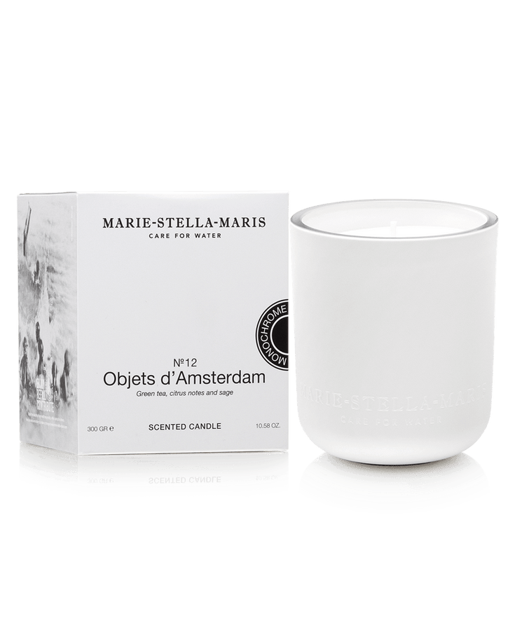 Marie-Stella-Maris - Luxe Geurkaars Objets d'Amsterdam (hervulbaar) - 300 gr