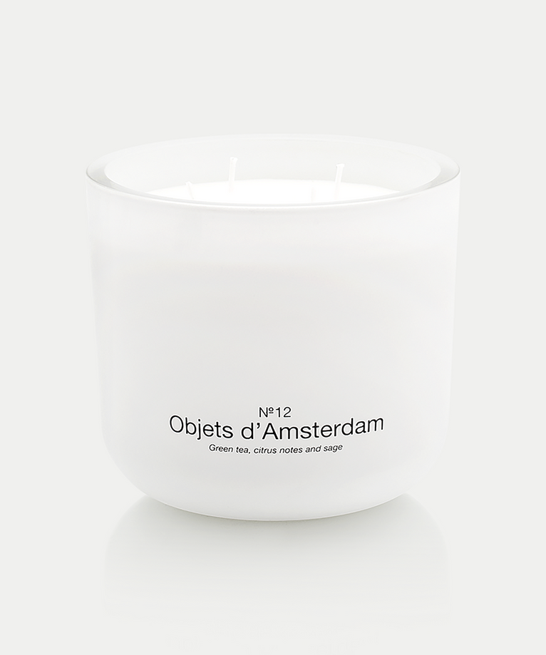 Marie-Stella-Maris - Luxe Geurkaars XXL Objets d'Amsterdam - 900 g