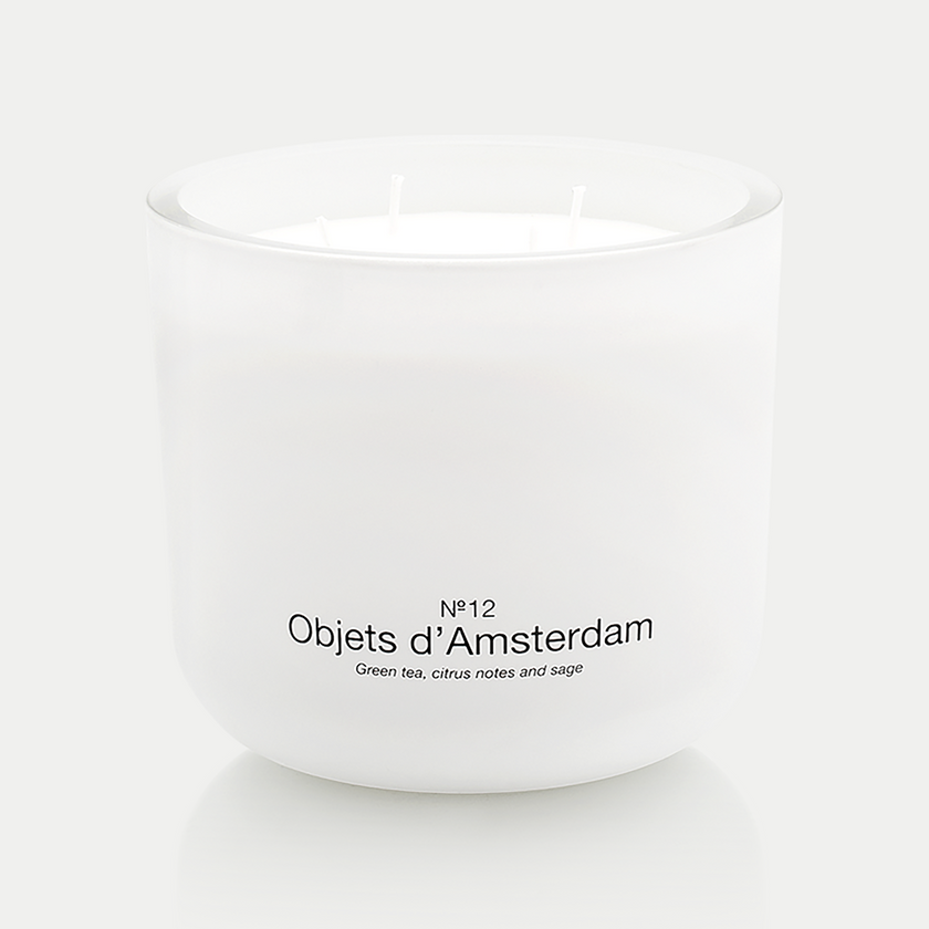 Marie-Stella-Maris - Luxe Geurkaars XXL Objets d'Amsterdam - 900 g