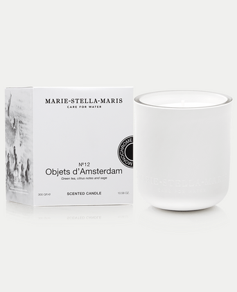 Marie-Stella-Maris - Luxe Geurkaars Objets d'Amsterdam (hervulbaar) - 300 gr