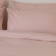 Set van 2 kussenslopen Egyptisch katoen Percal 400TC | Blush Pink