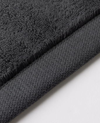 Handdoek zero-twist katoen | Antracite | Outlet