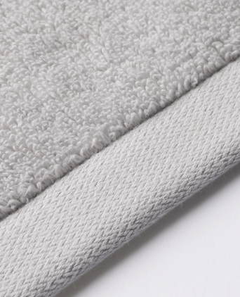 Handdoek zero-twist katoen | Zilvergrijs | Outlet