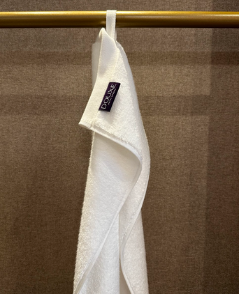 Handdoek zero-twist katoen | Wit | Outlet